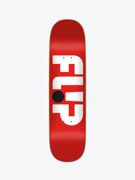 Flip Team HOW Logo デッキ 8.25 スケボー flip-team-odyssey-logo-red-8.