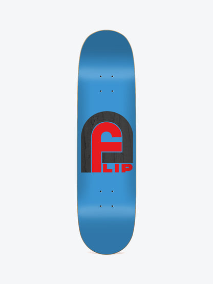 Flip Gate Logo Blue 8.5" Skate Deck