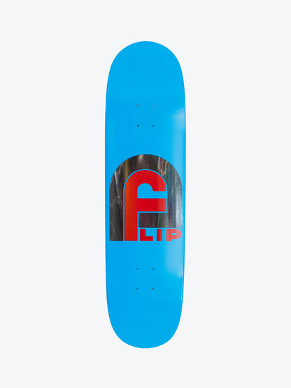 Flip Gate Logo Blue 8.5" Skate Deck