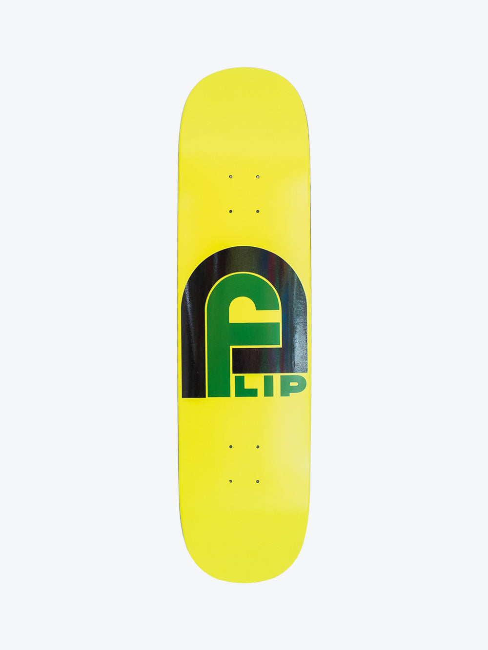 Flip Gate Logo Yellow 8.125" Skate Deck