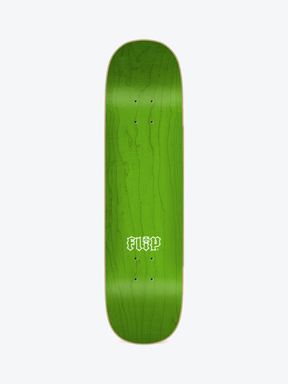 Flip Gate Logo Yellow 8.125" Skate Deck