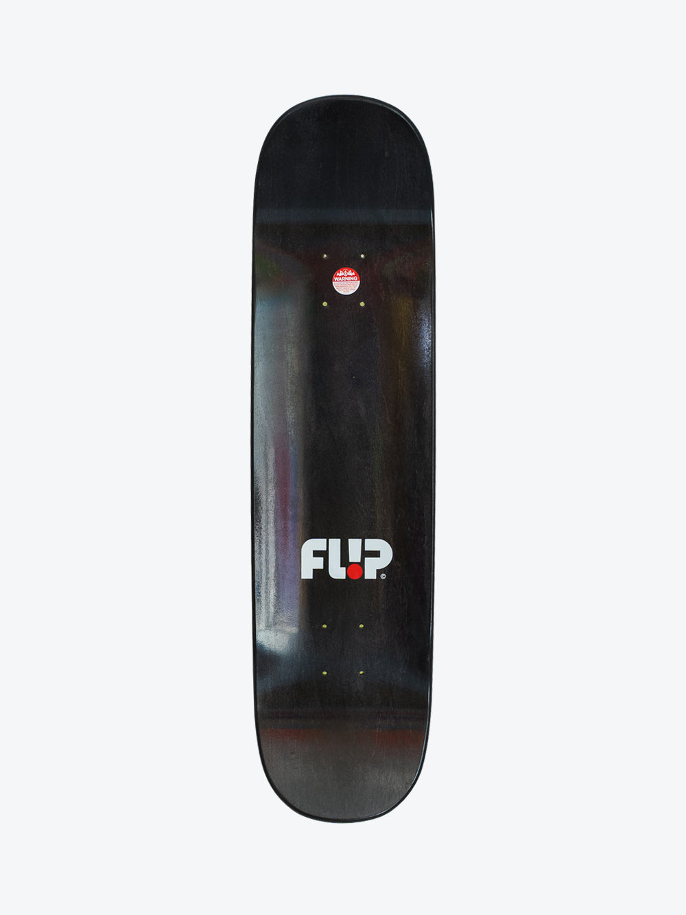 Flip Gate Logo Yellow 8.125" Skate Deck