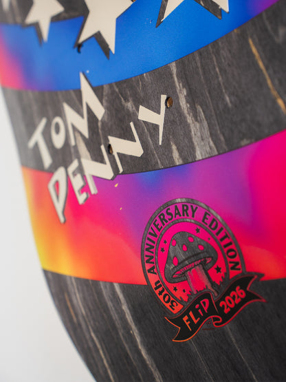 Flip Love Shroom 30th Annyversary Penny 7.75" Skate Deck