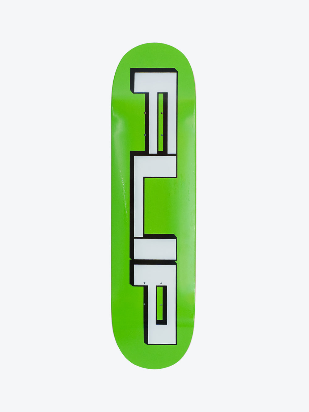 Flip Squared Logo Green 8.25" Skate Deck
