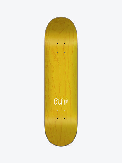 Flip Squared Logo Green 8.25" Skate Deck