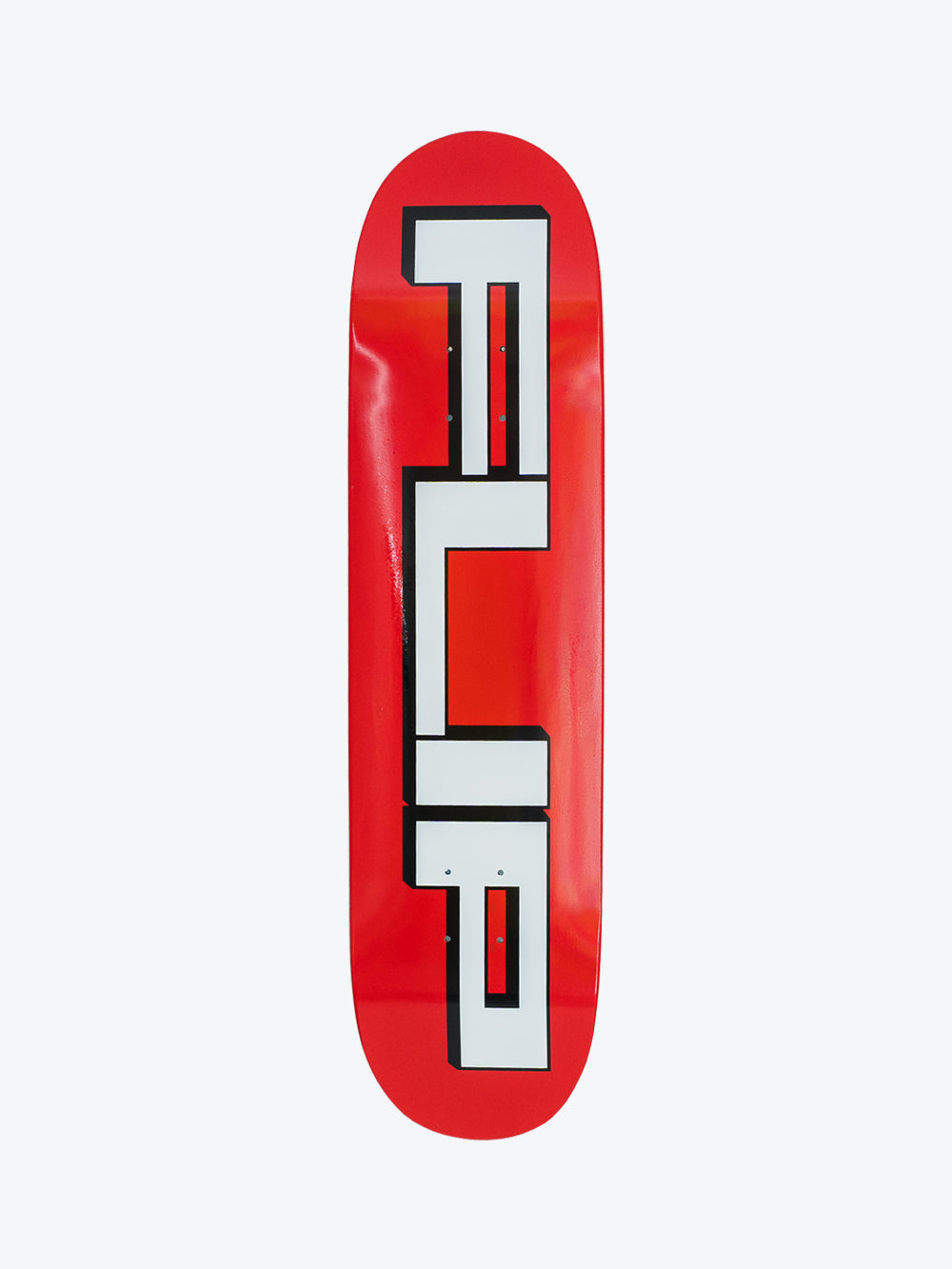 Flip Squared Logo Red 8.0" Skate Deck