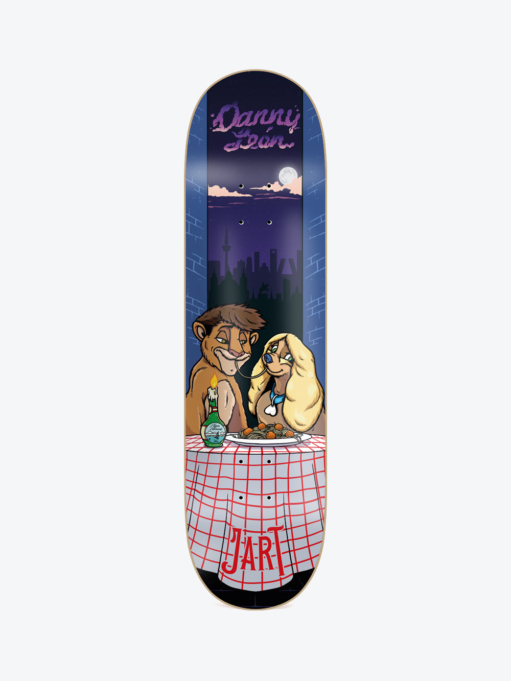 Jart Lady and the Tramp 8.25" Skate Deck