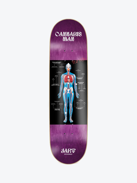 Jart Cannabis Man 8.375" Skate Deck