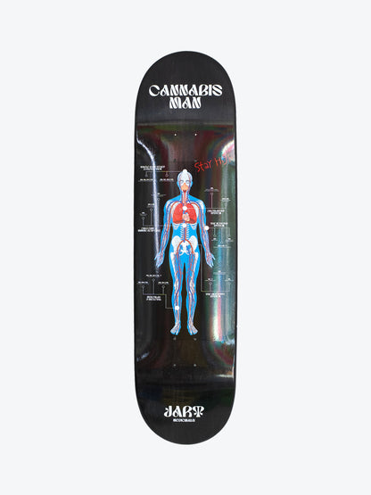 Jart Cannabis Man 8.375" Skate Deck