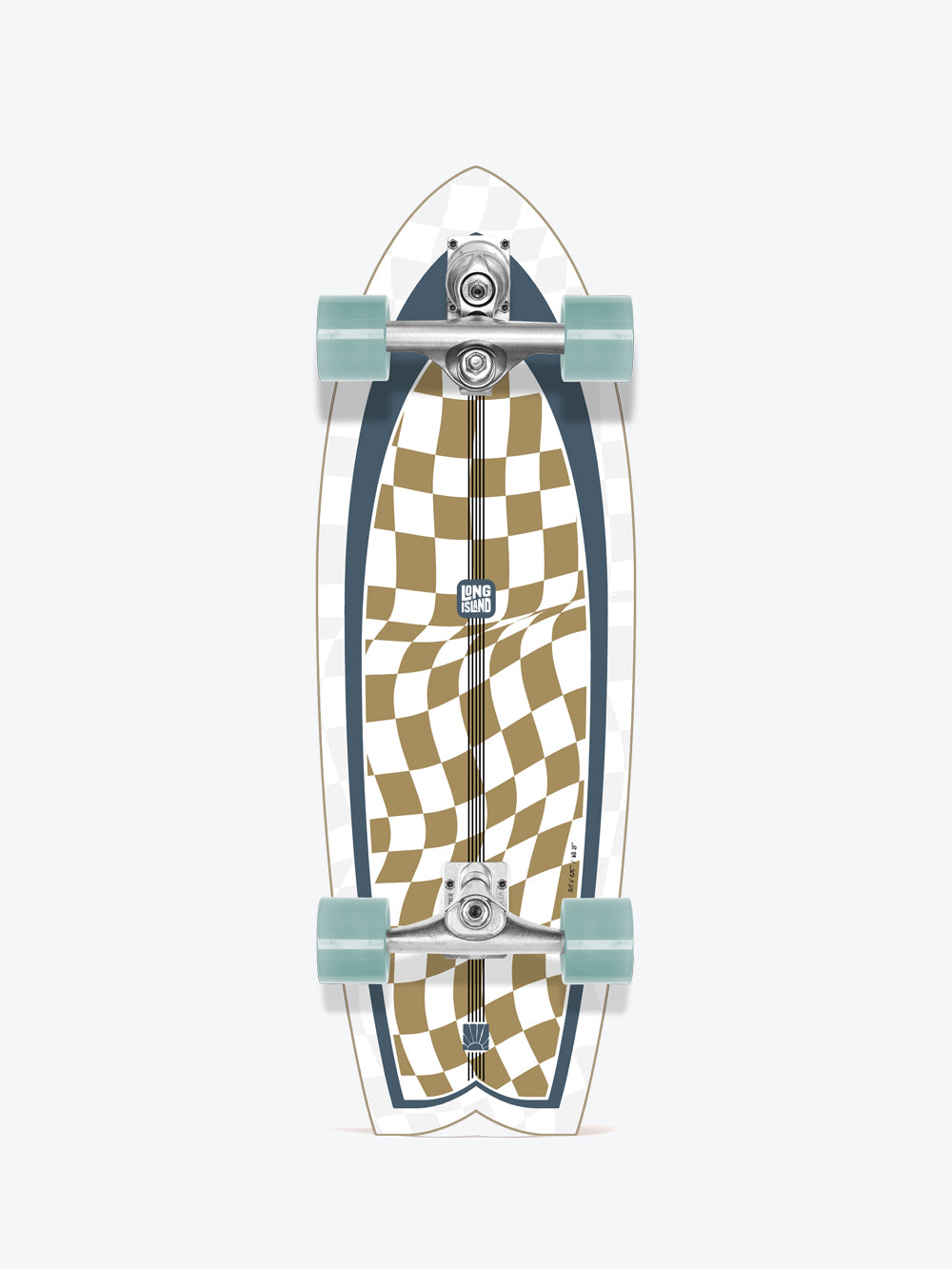 Long Island Checker 30" Surfskate Completo