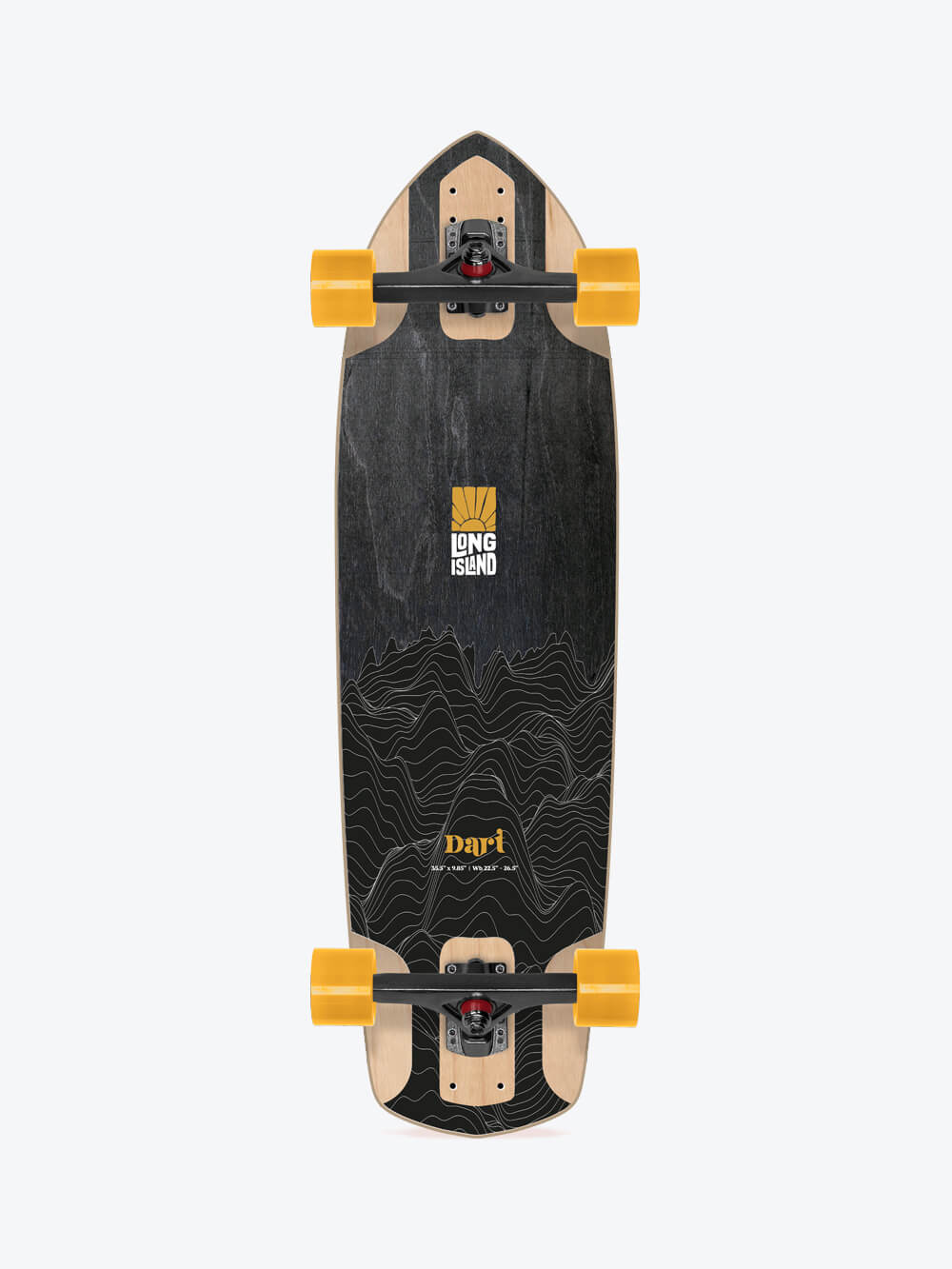 Long Island Dart 35.5" Complete Downhill Longboard