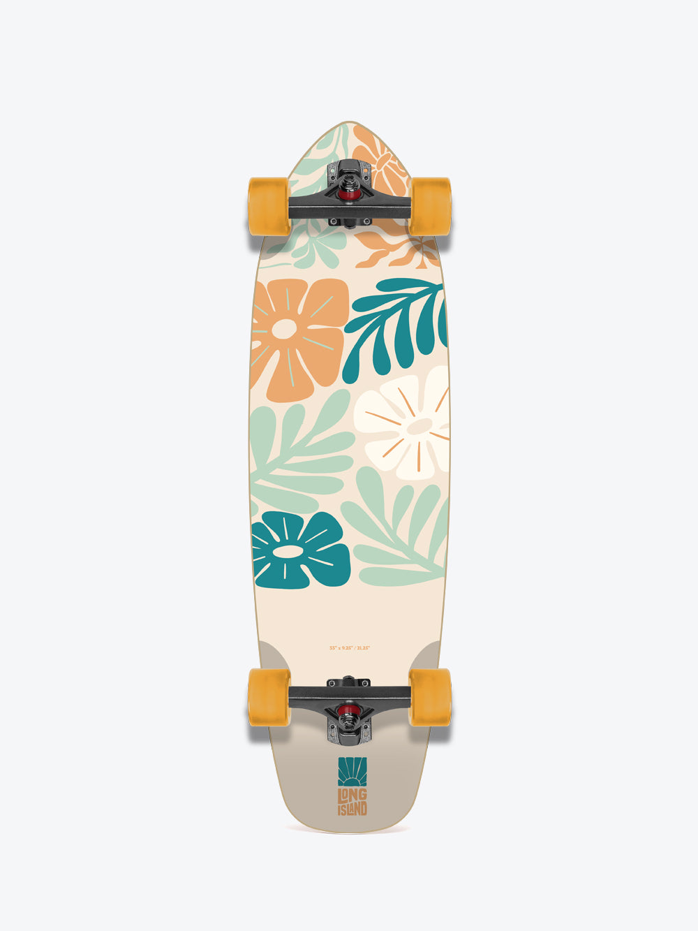 Long Island Flowers 33" Complete Longboard