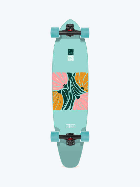 Long Island Flowers 37.85" Kicktail Longboard Complet 2024