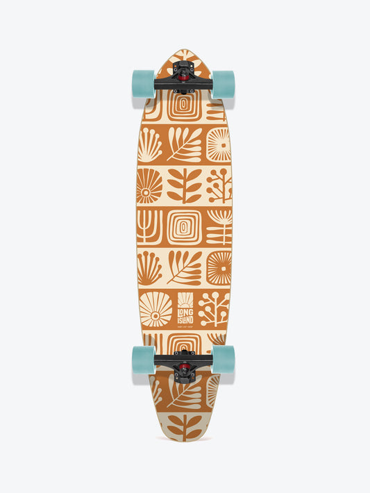 Long Island Flowers 37.85" Complete Longboard