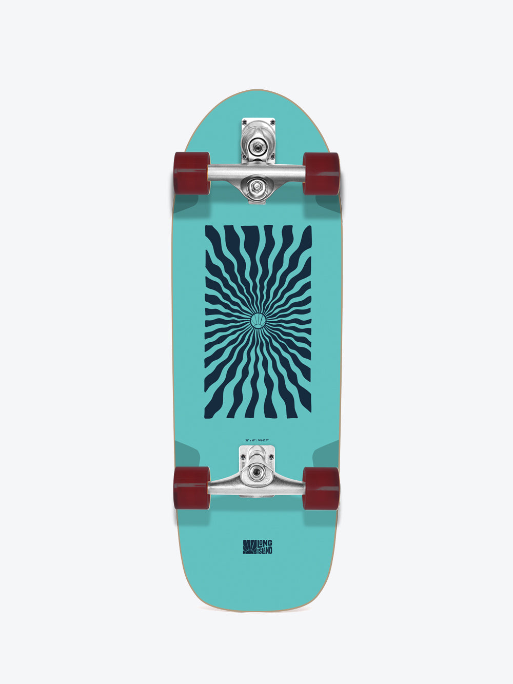 Long Island Fog Haze 31" Complete Surfskate 2026