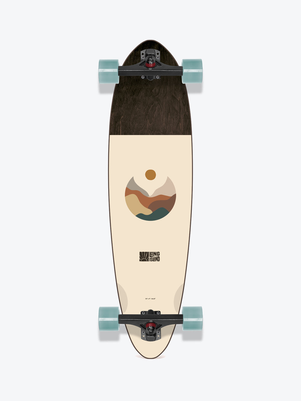 Long Island Gloomer 35" Pintail Complete Longboard