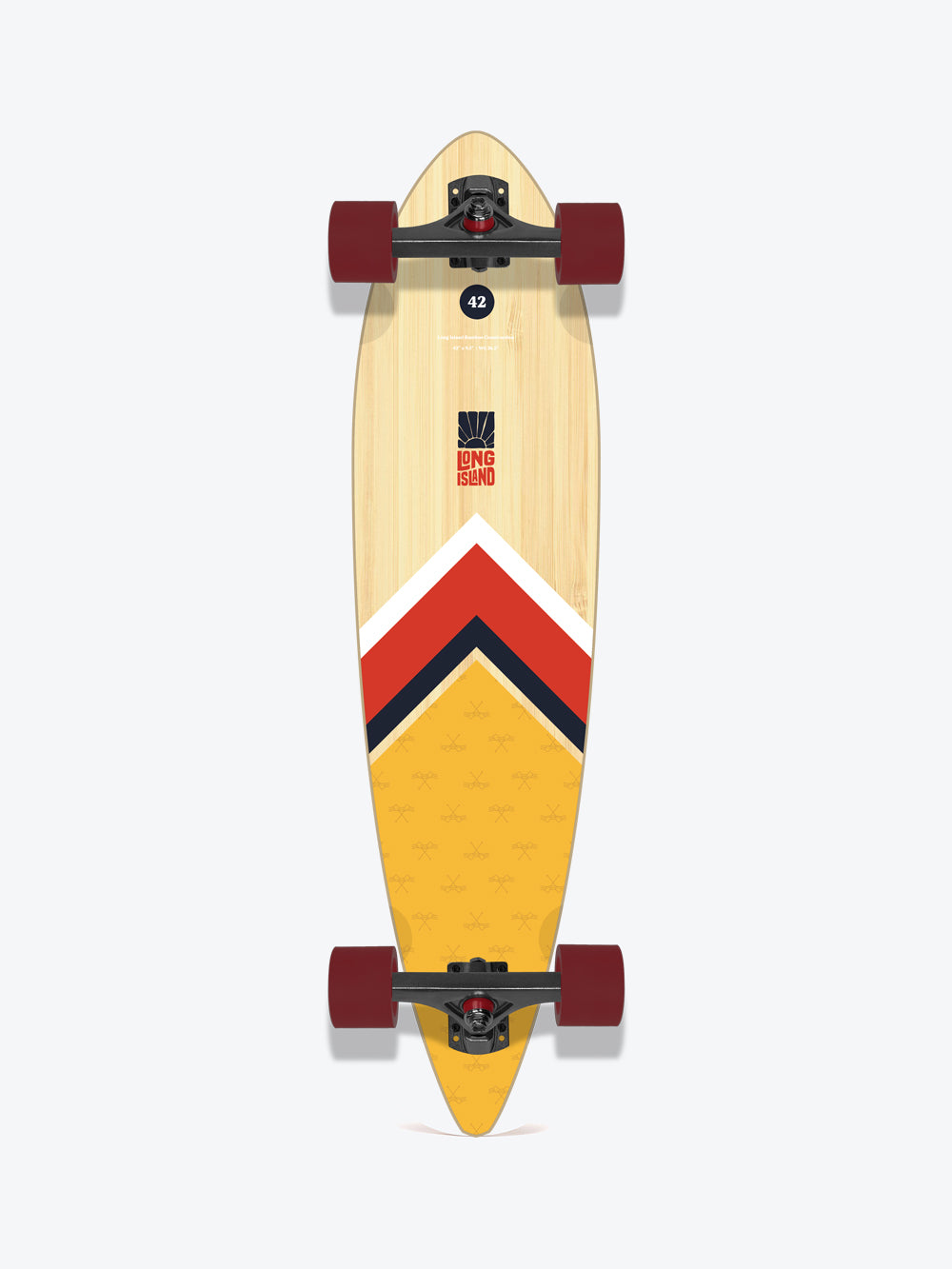 Long Island Rowing 42" Pintail Complete Longboard