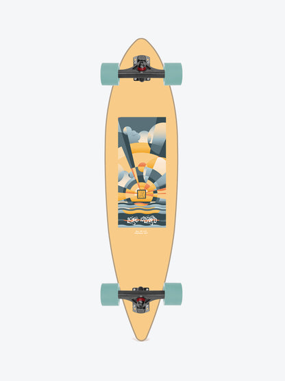 Long Island Soil 38" Pintail Complete Longboard