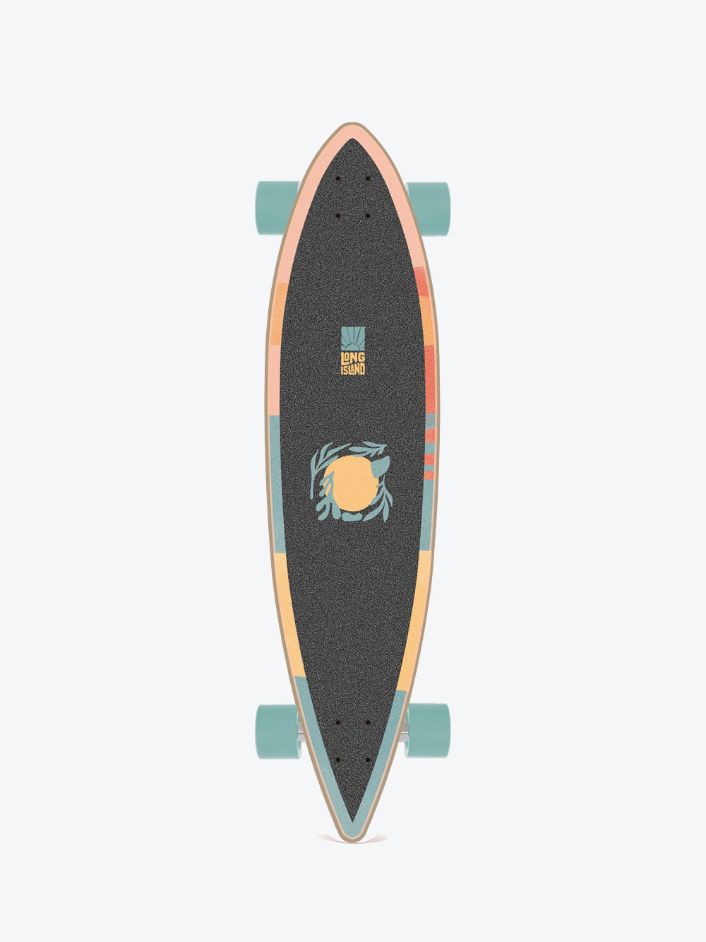 Long Island Soil 38" Complete Pintail Longboard