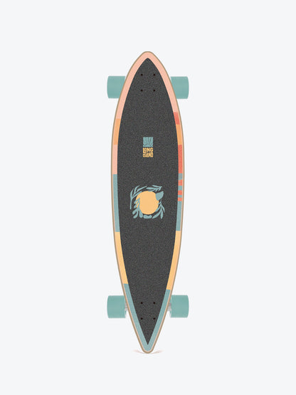 Long Island Soil 38" Complete Pintail Longboard