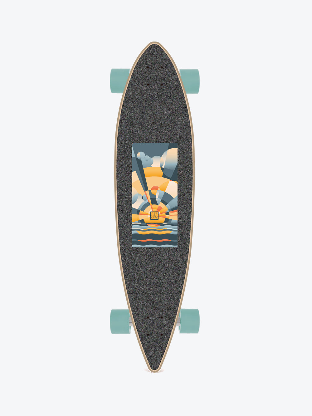 Long Island Soil 38" Pintail Complete Longboard 2024