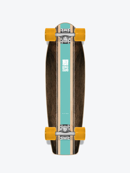Long Island Stripe 26" Complete Longboard