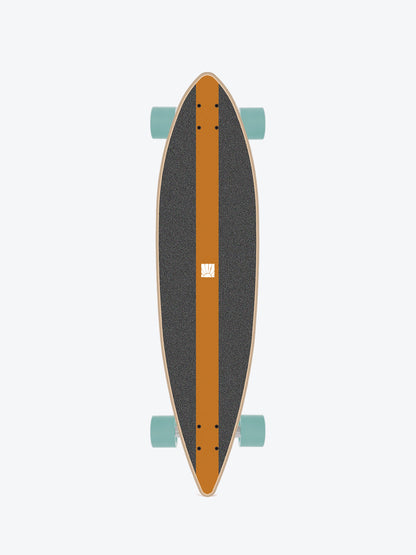 Long Island Stripe 38" Complete Longboard