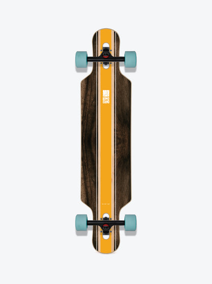 Long Island Stripe 38.9" Complete Longboard