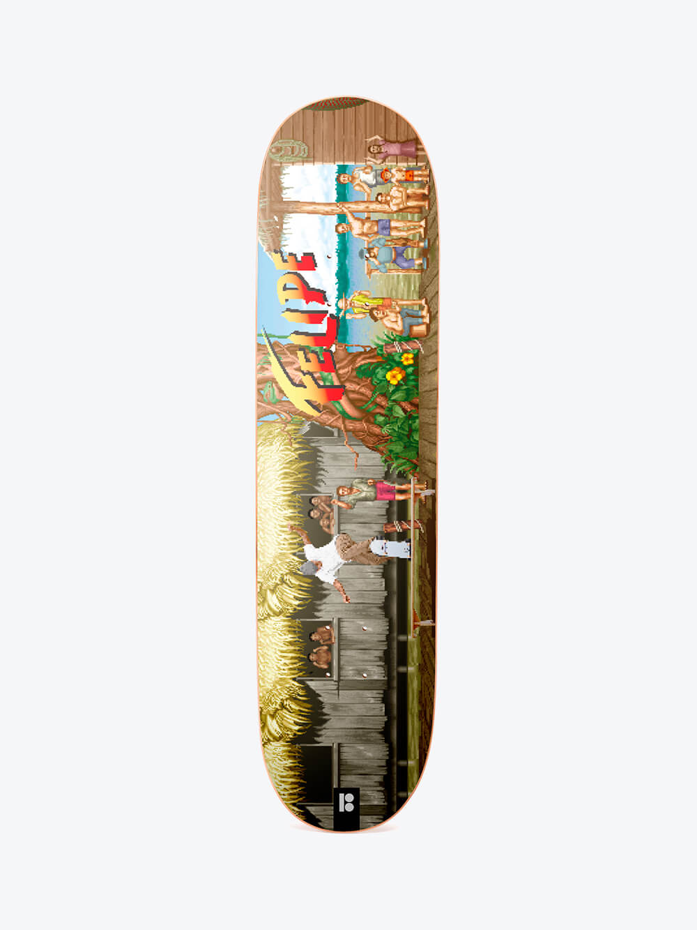 Plan B Gustavo World Warrior One Offs 8.0" Skate Deck