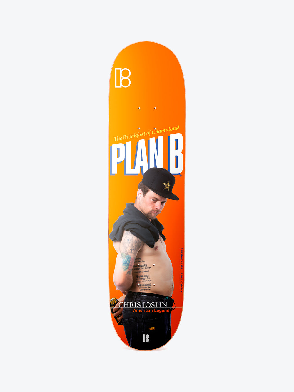 Plan B Joslin Champion 8.375" Skate Deck