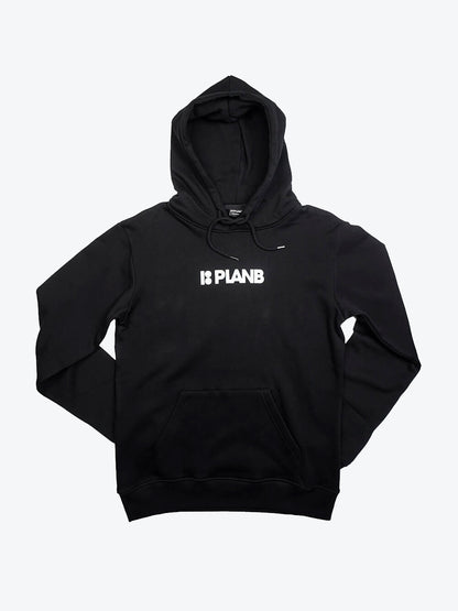 Plan B Logo Black Hoodie