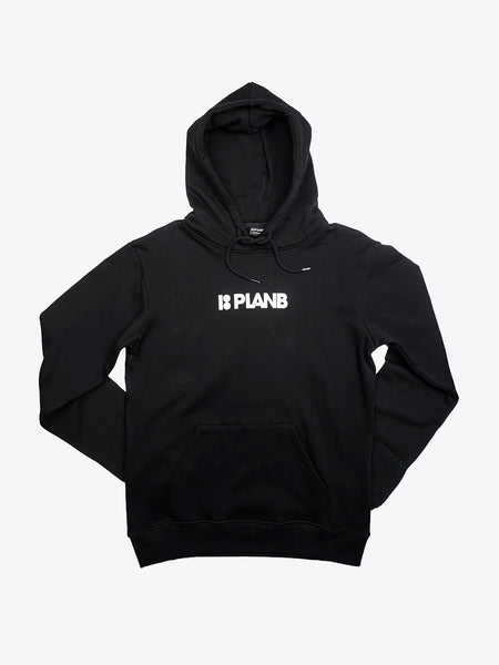 Plan B Logo Black Hoodie – SKATEMENU