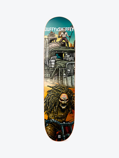 Plan B Supercharged Duffy X Sheffey 8.25" Skate Deck