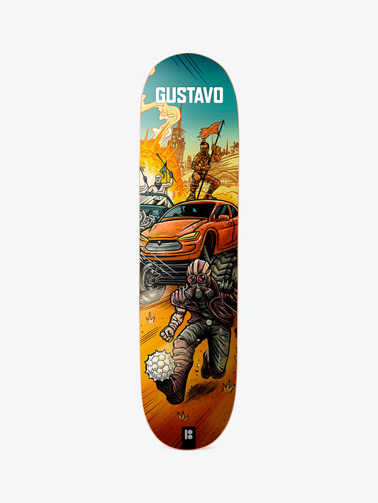 Plan B Supercharged Gustavo 8.0" Skate Deck