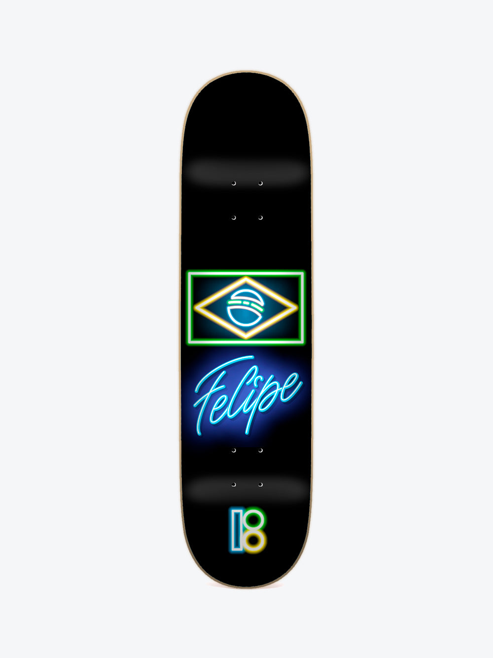 Plan B Neon Gustavo 7.75" Skate Deck