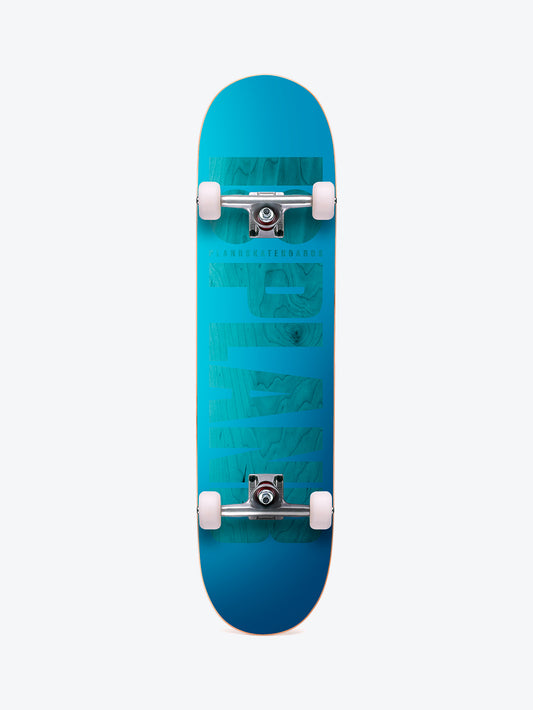 Plan B OG Grain Blue 8.25" Complete Skateboard