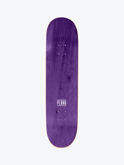 Plan B OG Metallic Purple-Blue 8.0" Skate Deck