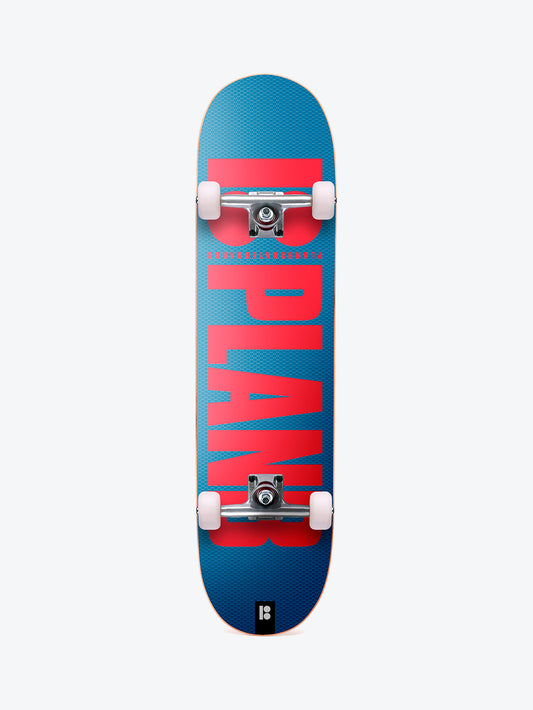 Plan B OG Metallic Red-Blue 8.0" Complete Skate