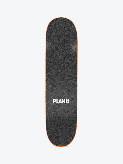 Plan B OG Metallic Red-Blue 8.0" Complete Skate