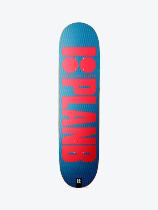 Plan B OG Metallic Red-Blue 8.25" Skate Deck