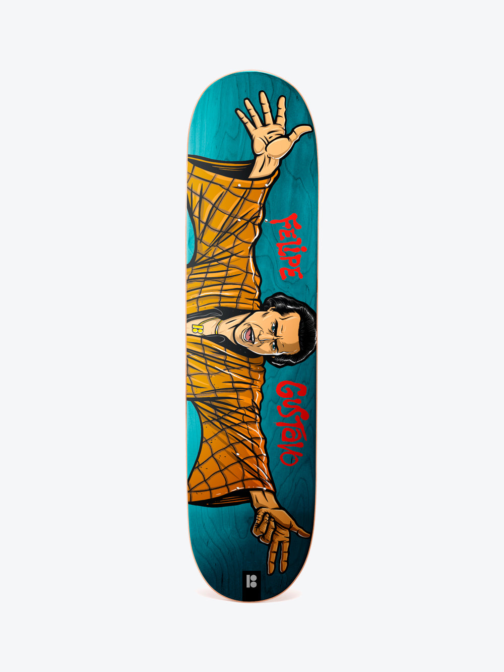 Plan B Warriors Gustavo 8.0" Skate Deck