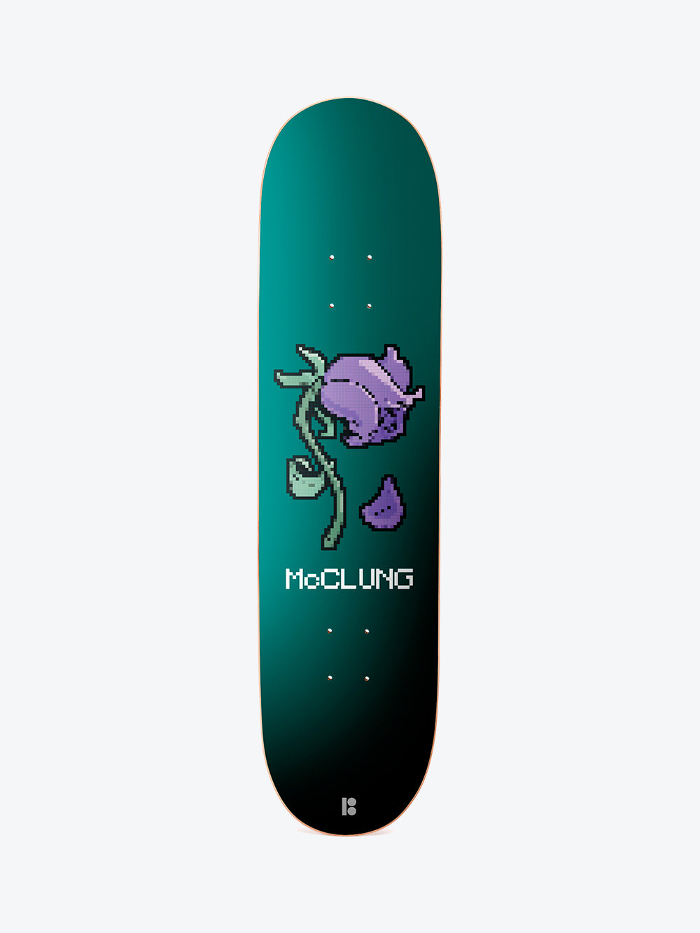 Plan B Wilted Twin Tip McClung 8.25" Skate Deck
