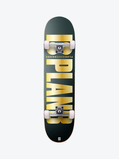 Plan B Og Gold Foil 8.0" Complete Skateboard