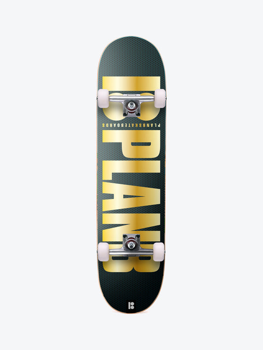Plan B Og Gold Foil 8.0" Complete Skateboard