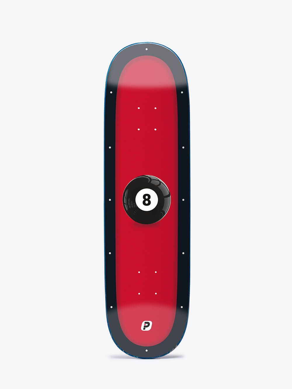 Player 8 Ball 8.5" Skate Deck