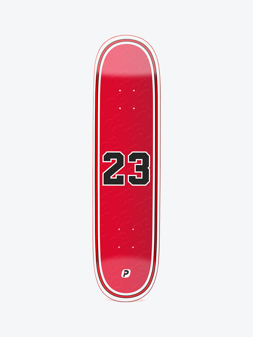 Player Legends Red 8.0" Skate Deck