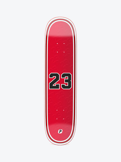 Player Legends Red 8.0" Skate Deck