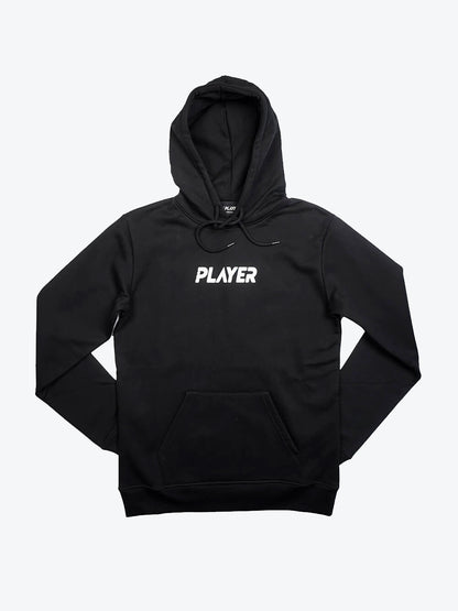 Player Logo Black Hoodie