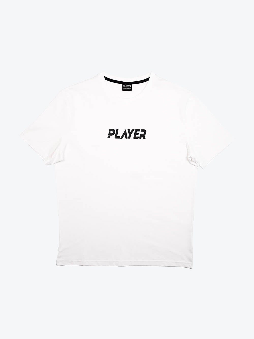 Player Logo White Tee