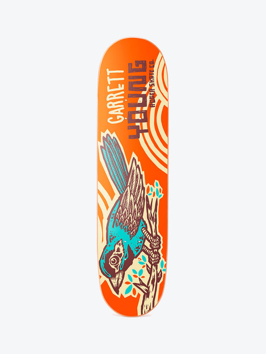 Roger Autumn Bird Garrett Young 8.25" High Concave Skate Deck